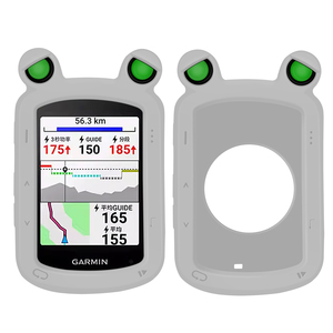 Coque GPS en silicone TPU souple grenouille verte aux grands yeux pour <span class=keywords><strong>Garmin</strong></span> Edge 540/<span class=keywords><strong>840</strong></span> Protection intégrale du corps Étui de téléphone Capteur Type intelligent - Product Image 5