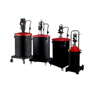 Pompe à graisse pneumatique haute pression de haute qualité 45L, pompe à graisse automatique mobile à commande pneumatique - Product Image 1