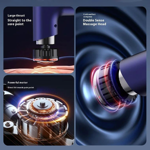 Alat Pijat Getar Nirkabel Perkusi Jaringan Dalam Relaksasi Otot Pijat Panas Dingin <span class=keywords><strong>Stimulator</strong></span> Otot Tanpa Kabel - Product Image 2