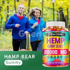 Private label OEM olio di canapa integratore nootropico migliorare la memoria e la salute del cervello canapa orso Gummies - Product Image 5