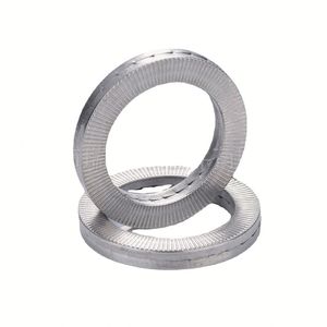 Paquete de 10 arandelas de sellado de acero inoxidable 304 con revestimiento de zinc, juntas de caucho EPDM impermeables, juntas no estancadas M4.2 M12 - Product Image 1