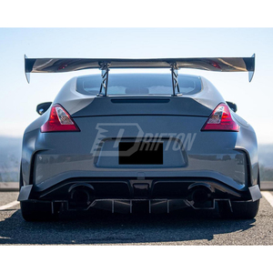 GTC300 61 "สไตล์คาร์บอนไฟเบอร์แผ่นเดียวด้านหลังสปอยเลอร์สำหรับนิสสัน370Z Z34 (2008-2019) - Product Image 2