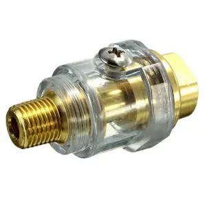 Lubrificateur en ligne NPT personnalisé de 1/4 pouce pour outil pneumatique et tuyau de compresseur d'air