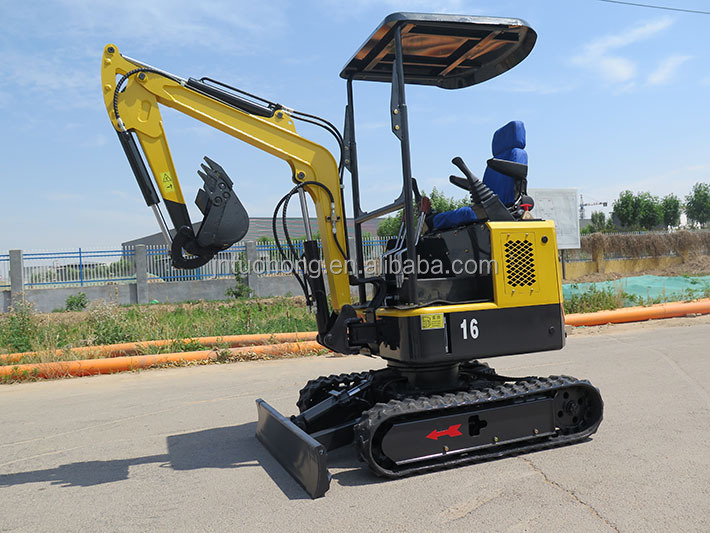 1.6 ton Small Mini Excavator/1600kg Crawler Excavator