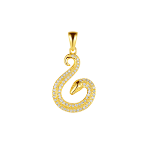 Opulento Colgante Cuadrilobular de Oro Sólido de 9K/14K/18K con Esmalte Negro y Diamantes de Laboratorio Engastados a Mano para Regalo - Product Image 6