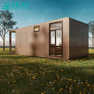 3*9 Apple Warehouse Aluminum Alloy Outer Panel Prefab Container House