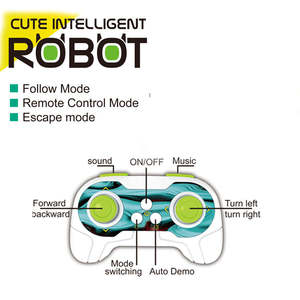Jouet robot intelligent multifonctionnel avec capteur tactile et télécommande, robot de football - Product Image 3
