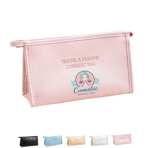 New Design Portable PU Waterproof <b>Storage</b> <b>Toiletry</b> Cosmetic Bag - Product Image 1