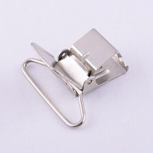 Klip Suspender Logam Tugas Berat 2 Inci Klip Dot Garter untuk Garmen - Product Image 6