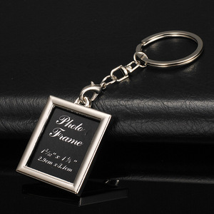 Bán Buôn Tùy Chỉnh DIY Khung Ảnh <span class=keywords><strong>Keychain</strong></span> Cho Trang Trí Kim Loại Vòng Chìa Khóa Biểu Tượng Quà Lưu Niệm Cho Bạn Trai - Product Image 5