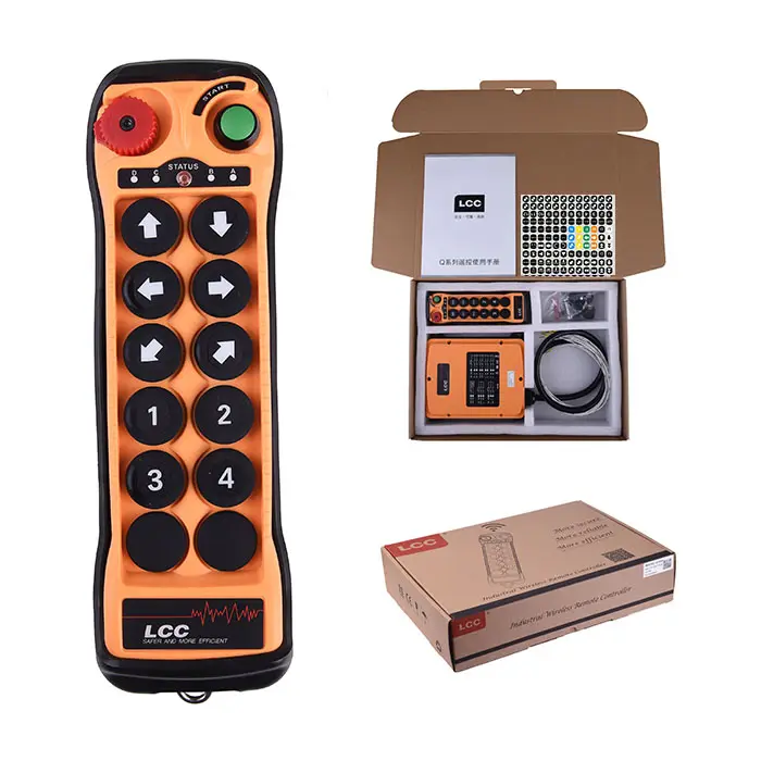 Harga Remote Control Crane Tahan Air Kecepatan Tunggal 10 Tombol Q1000