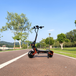 Scooter Eléctrico Todoterreno <span class=keywords><strong>de</strong></span> 2 Ruedas, Doble Tracción, Plegable, Alta Potencia 5000W, Suspensión Hidráulica, Envío desde Almacén en EE. UU. - Product Image 3