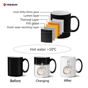 Taza Mágica Personalizada de Sublimación de 11 oz que Cambia de Color con el Calor al por Mayor - Product Image 3