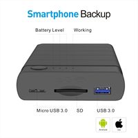 OEM ODM 2 To Disque dur HDD avec USB3.0 État haute vitesse et boîtier en plastique pour ordinateur Smartphone