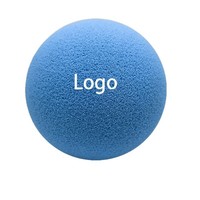 Balle de tennis silencieuse et rebondissante en mousse PU souple, personnalisable, 80 mm, 90 mm