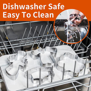 Set di taglierini <span class=keywords><strong>per</strong></span> <span class=keywords><strong>biscotti</strong></span> con stampo <span class=keywords><strong>per</strong></span> <span class=keywords><strong>biscotti</strong></span> fatti a mano in acciaio inossidabile - Product Image 6