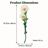 Applique florale en forme de carnation, faite main, ornée de perles et de paillettes, pour robes, tenues de soirée, cheongsams, embellissement de tissus et travaux de couture DIY