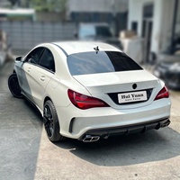 Vente flash Pare-chocs de voiture pour Mercedes Benz W117 CLA 2013-2019 Année Facelift Modèle CLA45 avec pare-chocs, calandres, diffuseur arrière, tuyaux