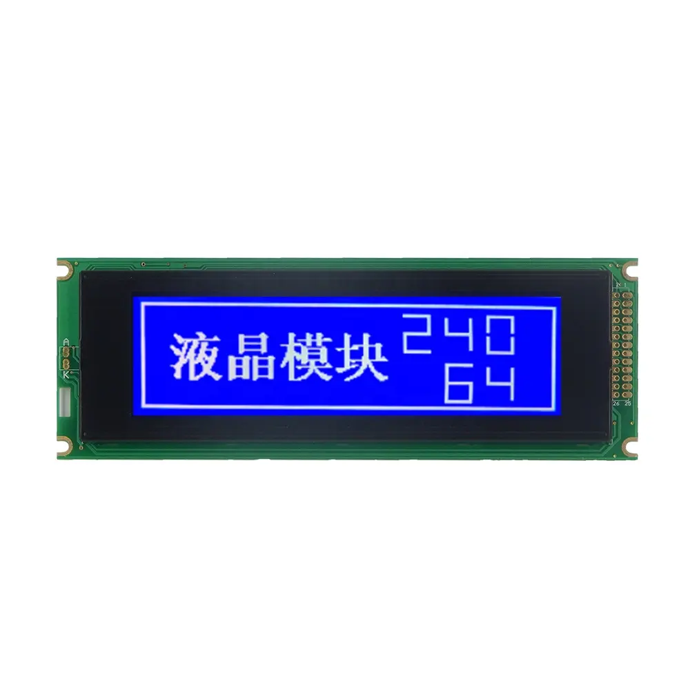 5.4 인치 240X64 도트 그래픽 RA8822 240*64 LCD 모듈 24064(B) 도트 매트릭스 디스플레이