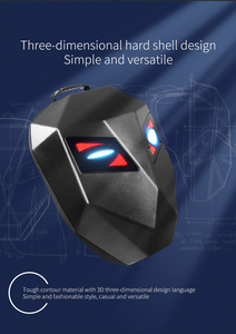 <span class=keywords><strong>2025</strong></span>กระเป๋าเป้สะพายหลังผู้ชาย LED กันน้ำ, กระเป๋าเป้สะพายหลังขี่จักรยานรถจักรยานยนต์อัจฉริยะพร้อมซิปปิดกระเป๋าเป้กีฬาลำลอง - Product Image 3