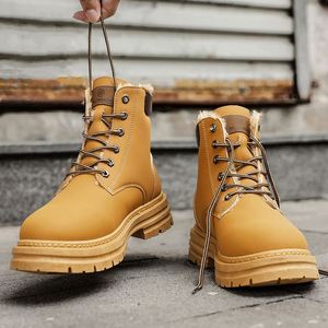 2026 Autumn and Winter New Warm Shoes Outdoor <b>Work</b> Snow <b>Boots</b> - Product Image 2