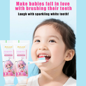 Dentifrice Anti-Carie et Anti-Sucre Keleek pour Enfants, Saveur Fraise, Soin des Gencives au Venin d'Abeille et d'Espeautre pour Enfants - Product Image 2