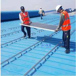 Солнечная панель монтажная система алюминиевый профиль H-образной формы водонепроницаемый кронштейн для крепления на крышу 40x40 Германия Европейского типа - Product Image 4