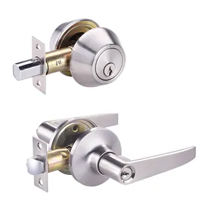 MAXAL 2024防盗安全钥匙锁定制锌合金杠杆门锁套装锁