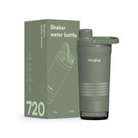 Thermos isotherme réutilisable en acier inoxydable, shaker, gobelet de sport, bouteille d'eau, prix fabricant