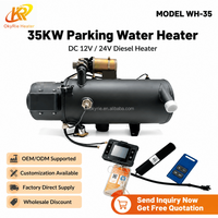 OkyRie WH-35 35KW Auto-Standheizung 12V 24V 4G GSM APP-Steuerung Motorvorwärmer für LKW Bus Wohnmobil Flotte