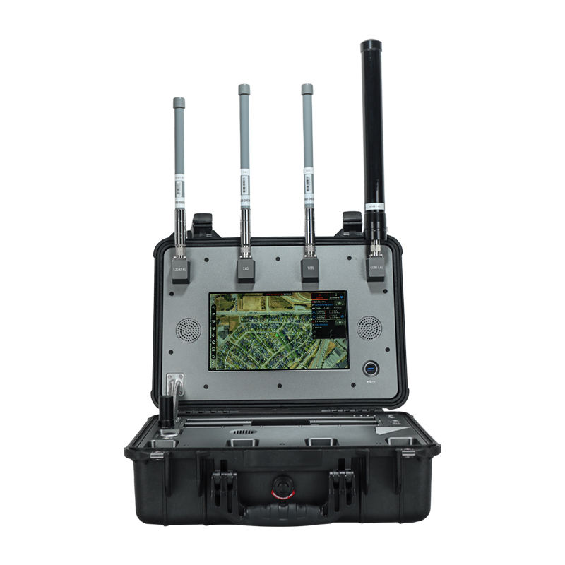 1-10km UAV Signal Detector and Positioning 360° Full Coverage 900MHz ...