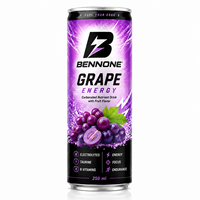 Boisson énergisante prête à boire au ginseng, à la taurine et à la caféine, canette de 250 ml, boissons sportives gazeuses, emballage personnalisé, échantillon gratuit