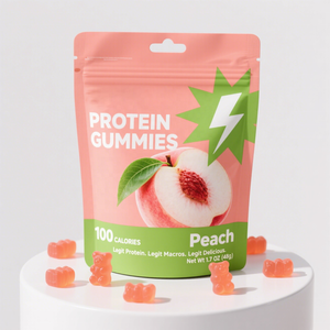 OEM caramelle gommose ad alto contenuto proteico con 17g di proteine del siero di latte che alimentano i muscoli isolano il sapore naturale - Product Image 4