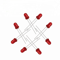 Zoy 1mm Cube Diode Led diffuse 5mm résistance bleue