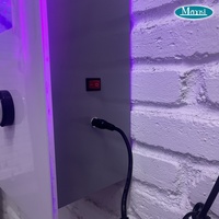 Panneau bulle sensoriel interactif apaisant pour salle sensorielle, mural à bulles d'eau en acrylique à changement de couleur pour la thérapie de l'autisme