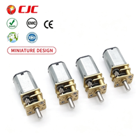 Torsi Tinggi 4220RPM Motor DC Mikro Mini Kecil GM12 Brushed Spur Gearbox 12mm 2.5-12V N30 Gear Motor