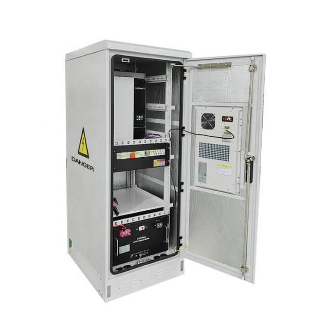 Waterproof IP55 Telecom Enclosure Cooling Air Conditioner Custom Size Energy Storage Outdoor Battery Enclosure 19 Inch Stock