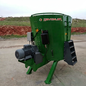 เครื่องจักรกลการเกษตร SAYGINLAR รถแทรกเตอร์ไฟฟ้าแบบอยู่กับที่รุ่นใหม่ พร้อมเครื่องผสมอาหารสัตว์แบบ PTO ขับเคลื่อนด้วยแรงม้า  ความจุ 400 กก. ผลิตจากเหล็กกล้า - Product Image 1
