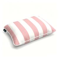 Coussin de piscine gonflable FLOAT MASTER avec housse en tissu rayé, imperméable, pour la plage et l'extérieur