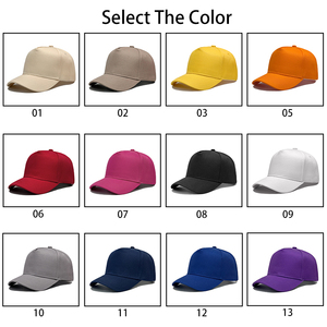 Gorra de Béisbol Unisex de Fábrica 100% Algodón, Venta al Por Mayor, Logotipo Personalizado Bordado, Gorra de Béisbol Lisa de 5 Paneles para Hombre y Mujer - Product Image 4