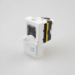 Rj45 toolless cat6A UTP mô-đun Mạng Keystone Jack pháp faceplate cổng duy nhất 45*22.5 mét 76571 - Product Image 3