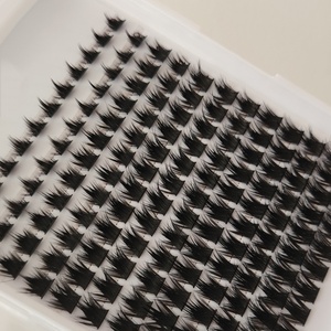 Extensions de <span class=keywords><strong>cils</strong></span> individuels DIY, <span class=keywords><strong>Cils</strong></span> en grappe <span class=keywords><strong>effet</strong></span> wispy, <span class=keywords><strong>Cils</strong></span> en grappe en gros, <span class=keywords><strong>Cils</strong></span> en grappe <span class=keywords><strong>effet</strong></span> pointes, Marque privée - Product Image 4