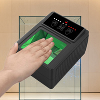 Lecteur d'empreintes digitales biométrique crypté AES-256 pour système d'application publique conforme aux normes gouvernementales FBI FAP60