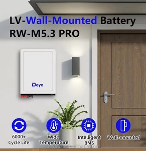 Deye ESS RW-M5.3 Pro แบตเตอรี่ลิเธียม LiFePO4 104Ah 51.2V สำหรับที่อยู่อาศัยแบบพกพาแบตเตอรี่เก็บพลังงานแสงอาทิตย์สำหรับใช้ในบ้าน - Product Image 4