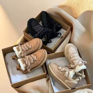 Высококачественные европейские унисекс, увеличивающие рост, Мягкие Водонепроницаемые зимние сапоги из натуральной кожи - Product Image 4