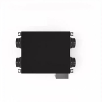 Système de ventilation à récupération de chaleur (HRV/ERV) flexible rectangulaire en acier galvanisé, anti-corrosion et économe en énergie, pour l'extérieur et l'intérieur des bâtiments.