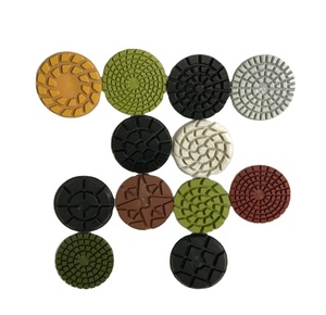 4 inç reçine ıslak kuru kullanım elmas parlatma pedleri Grind araçları beton mermer taş zemin granit için temizlik - Product Image 6
