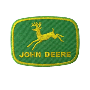 John Deer Hunting Camouflage Iron-On Patches for Truckers Western Fall Season Theme Embroidered Twill Fabric - Product Image 5