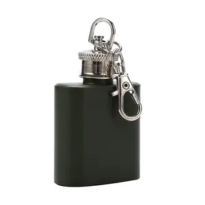 Custom Wholesale Multicolor Stainless Steel Black Unique Pocket Hip Flask Water Bottle