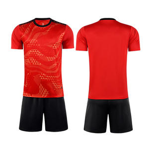 قمصان كرة قدم مخصصة للجنسين مع شعار واسم شخصي، طباعة بالتسامي، بدلة تدريب، توريد OEM، طقم بتصميم عصري - Product Image 3